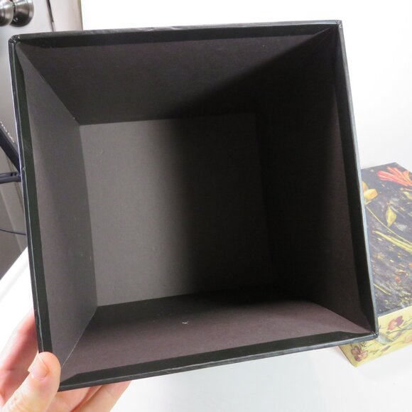 Black Fall Floral Gift - Storage Box Bob's Boxes - Picture 5 of 7